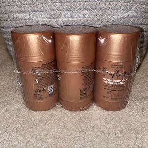 Shea Moisture Whole Body Deo Invisible Stick COCONUT HIBISCUS No Aluminum 3 pack